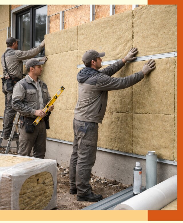 Утепление дома из SIP панелей в Лениногорске от 6398 руб./м² под ключ | ТепломастерЛнр