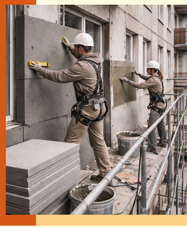 Утепление квартиры снаружи под ключ в Лениногорске