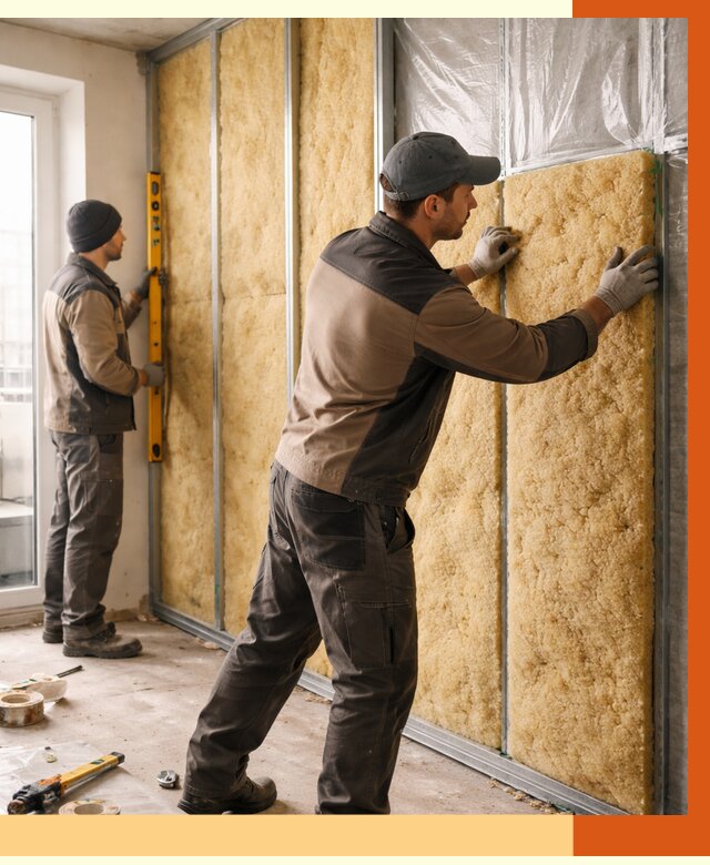 Утепление квартиры изнутри в Лениногорске от 4489 руб. за м2 | Проф. работы ТепломастерЛнр