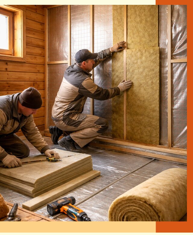 Утепление бани изнутри в Лениногорске под ключ от 4334 руб./м² | ТепломастерЛнр