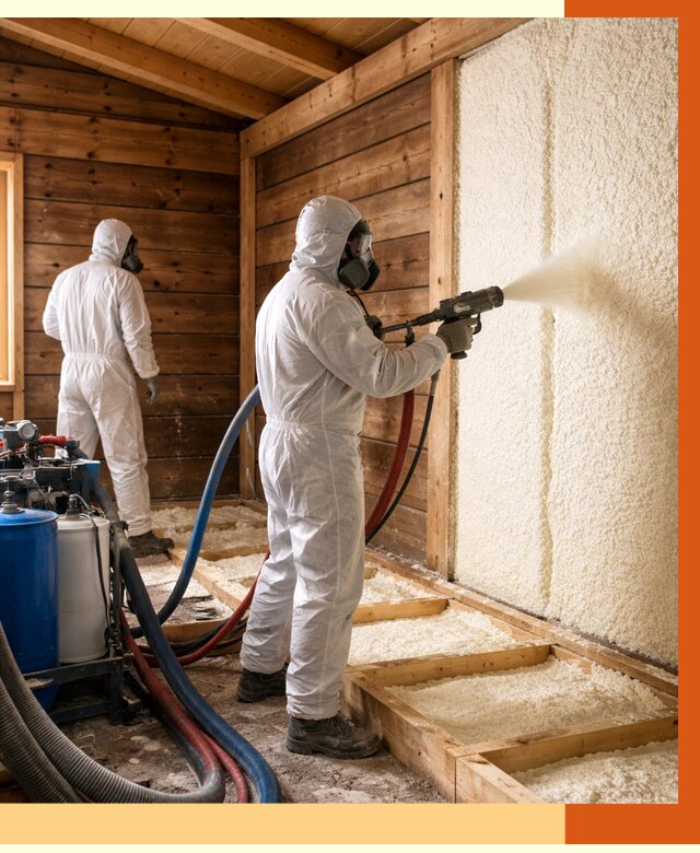 Утепление бани ппу в Лениногорске под ключ от 4334 руб./м2 | ТепломастерЛнр - напыление и монтаж ппу