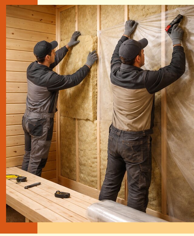 Профессиональное утепление сауны в Лениногорске с гарантиями качества