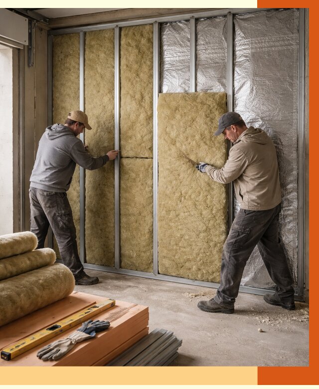 Утепление гаража изнутри в Лениногорске от 7740 руб/м2 — работы и цена | ТепломастерЛнр