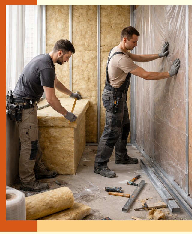 Профессиональное утепление лоджии в Лениногорске эффективно и надежно