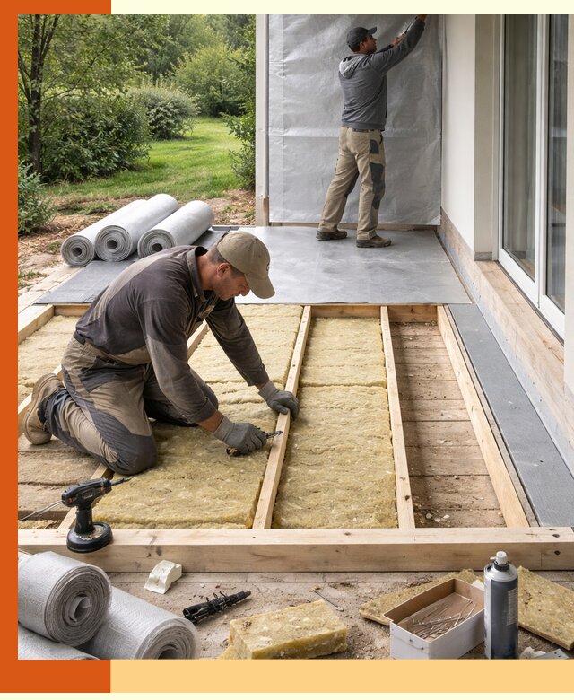 Утепление террасы в Лениногорске — тепло и защита круглогодично