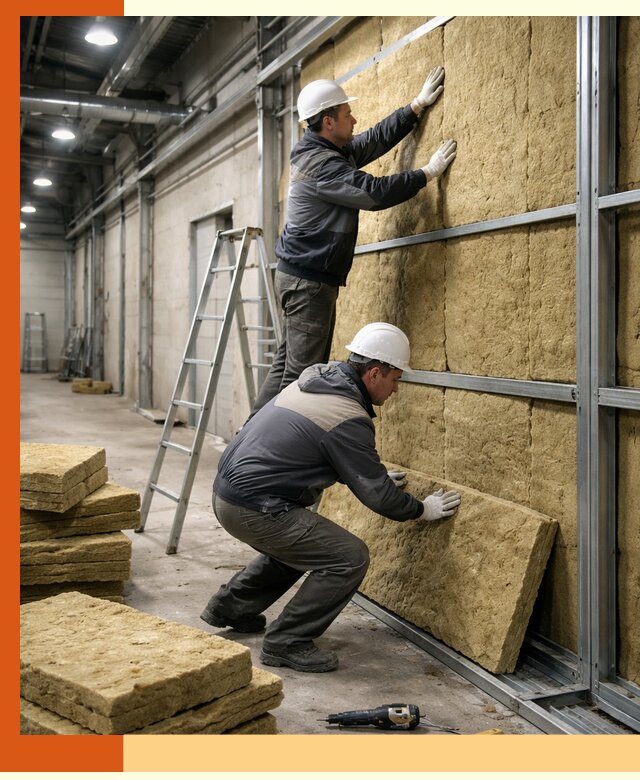 Утепление цеха под ключ в Лениногорске с гарантией качества