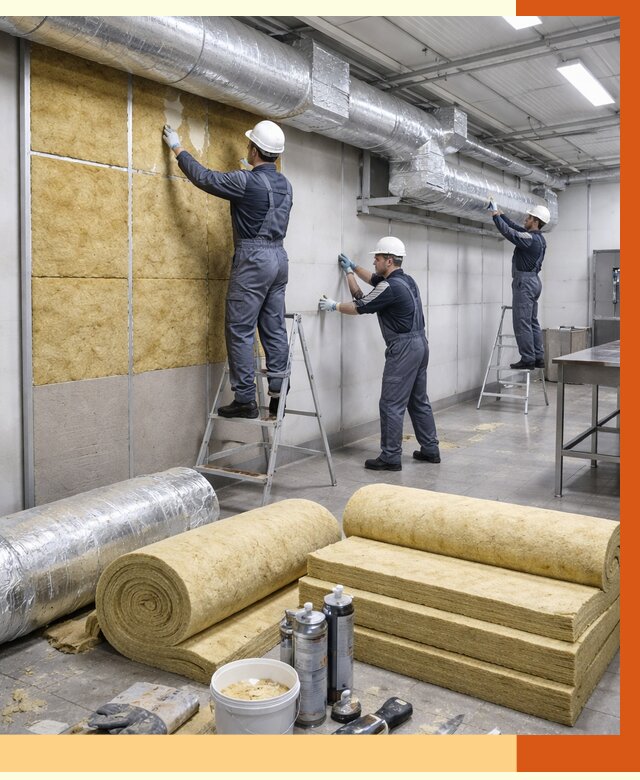 Утепление пищевого цеха в Лениногорске от 12900 руб./м² — комплексно под ключ | ТепломастерЛнр