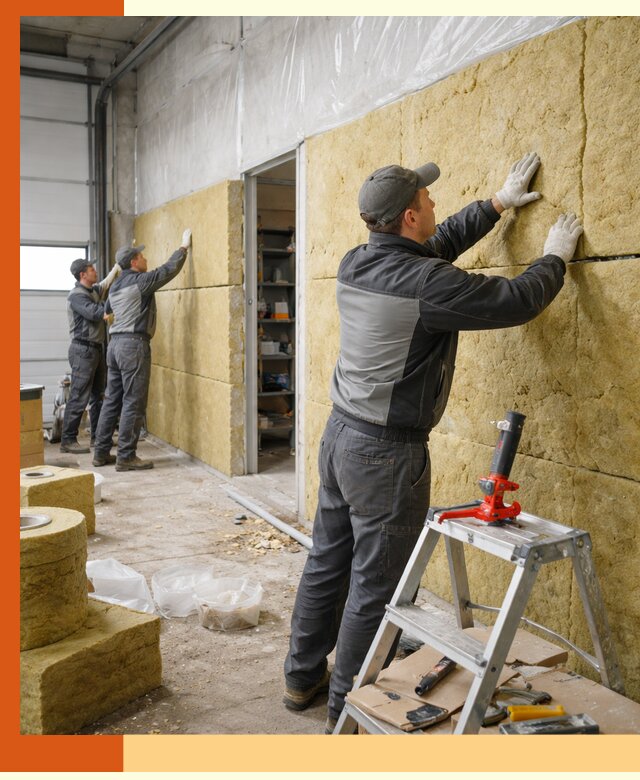 Утепление автосервиса и мастерских в Лениногорске качественно и надёжно