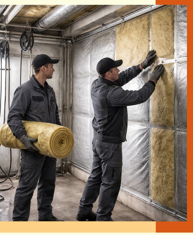 Утепление автомойки в Лениногорске от 8772 руб./м2 — комплексное утепление под ключ | ТепломастерЛнр