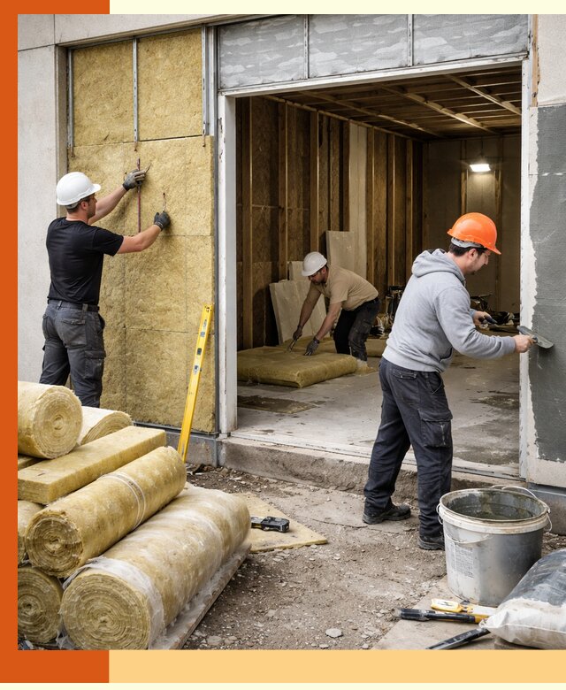 Утепление торгового павильона в Лениногорске — качественно и энергоэффективно