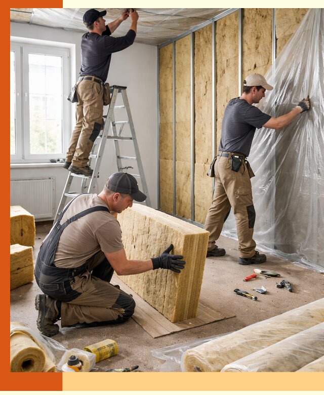 Утепление офисных помещений под ключ в Лениногорске