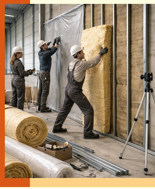 Утепление складского терминала в Лениногорске профессионально и надёжно