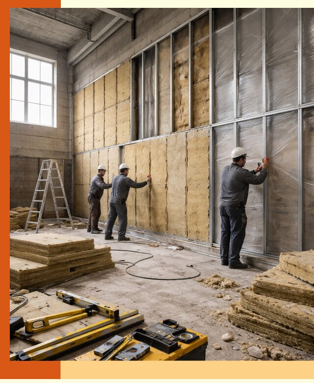 Утепление спортивного зала в Лениногорске качественно и недорого