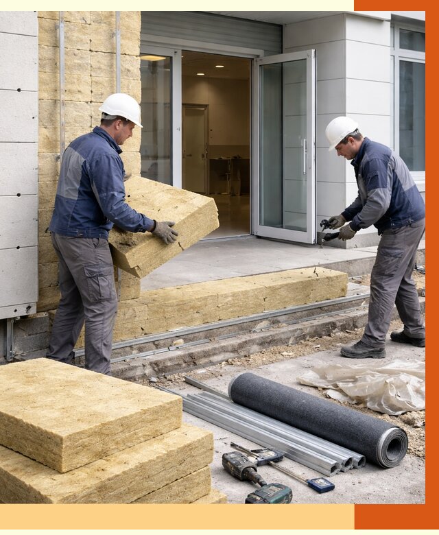 Утепление медицинского центра в Лениногорске под ключ от 12900 руб./м² | ТепломастерЛнр