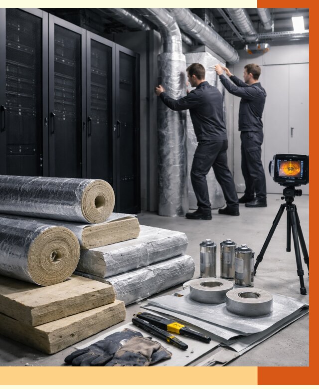 Утепление серверной в Лениногорске от 8772 руб./м² — комплексно под ключ | ТепломастерЛнр