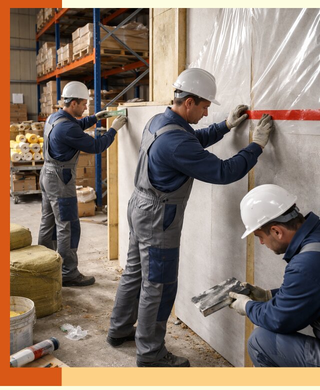 Утепление теплого склада под ключ в Лениногорске