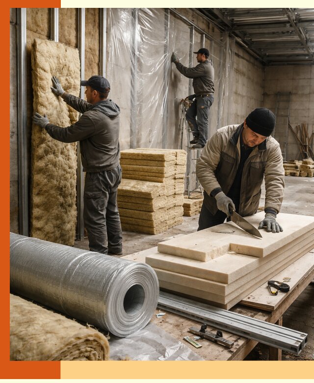 Утепление торгового склада в Лениногорске с энергоэффективными решениями