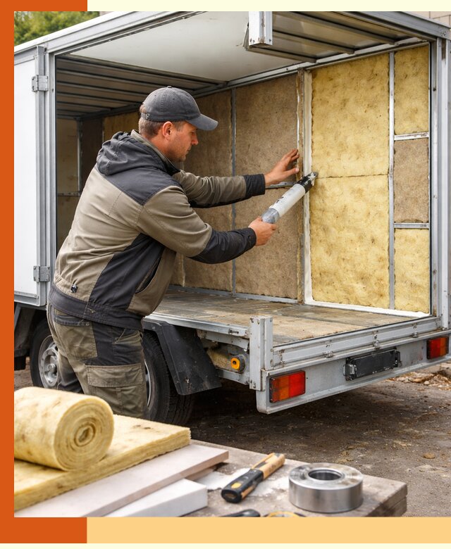 Профессиональное утепление прицепа в Лениногорске для любых условий