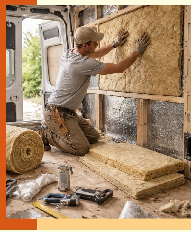 Утепление кемпера под ключ в Лениногорске с гарантией качества