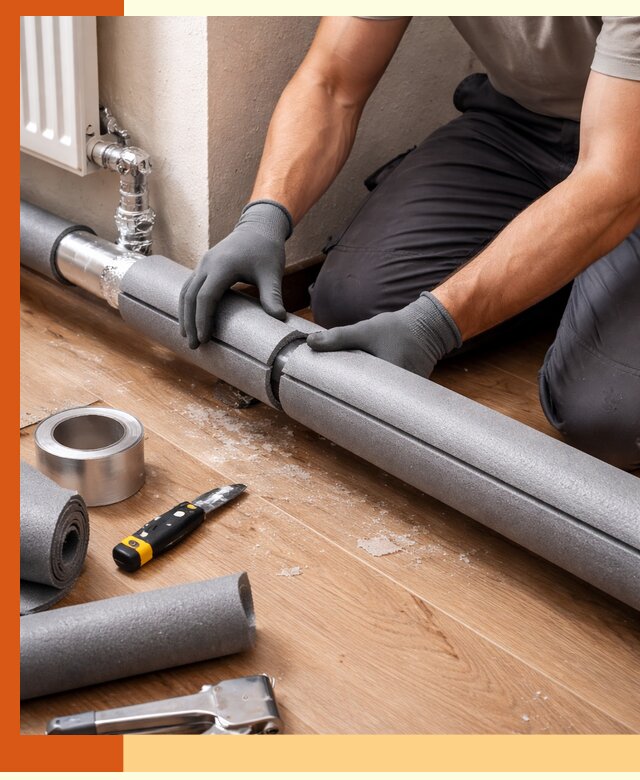 Утепление труб отопления в Лениногорске: теплоизоляция и защита сети