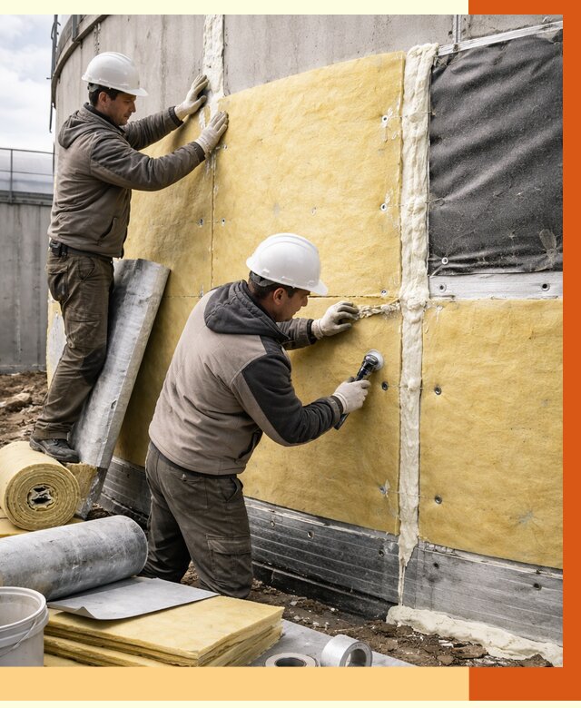 Утепление резервуара в Лениногорске от 28380 руб/м2 — монтаж ППУ и комплекс под ключ | ТепломастерЛнр