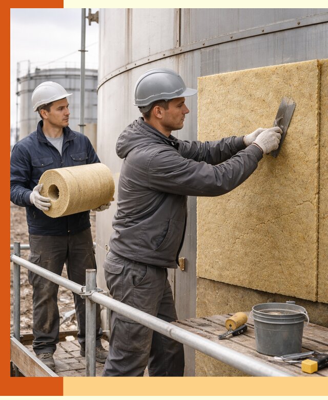 Профессиональное утепление резервуара и теплоизоляция в Лениногорске