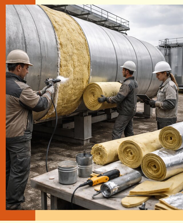 Утепление цистерны в Лениногорске — утеплители и монтаж под ключ