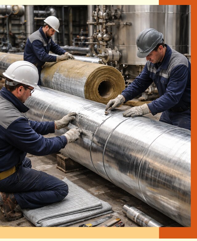 Утепление технологического оборудования в Лениногорске от 4334 руб. за м2 | ТепломастерЛнр