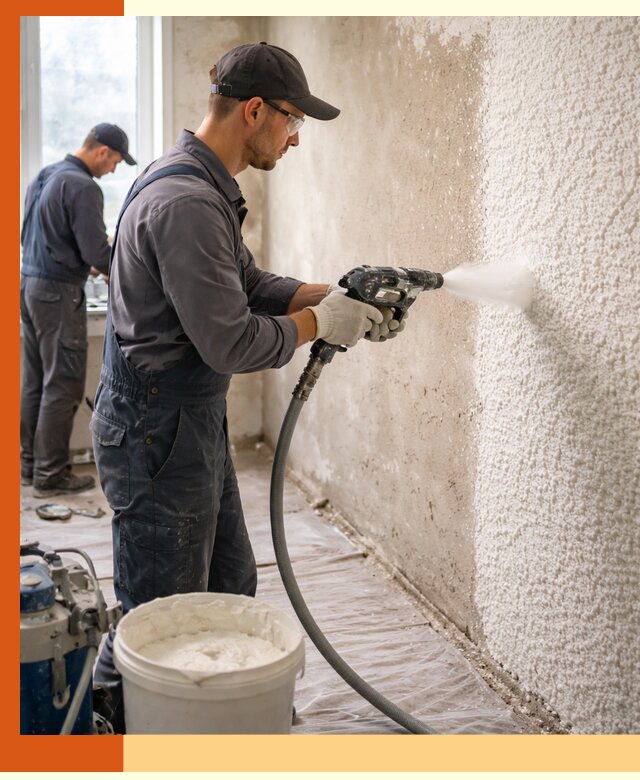 Утепление стен жидкой теплоизоляцией в Лениногорске для квартир и домов