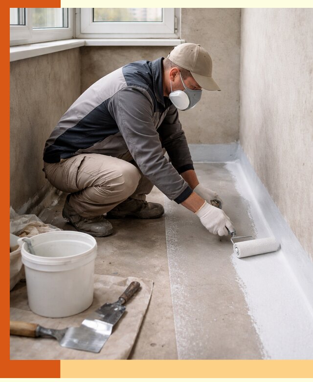 Утепление балкона жидкой теплоизоляцией в Лениногорске