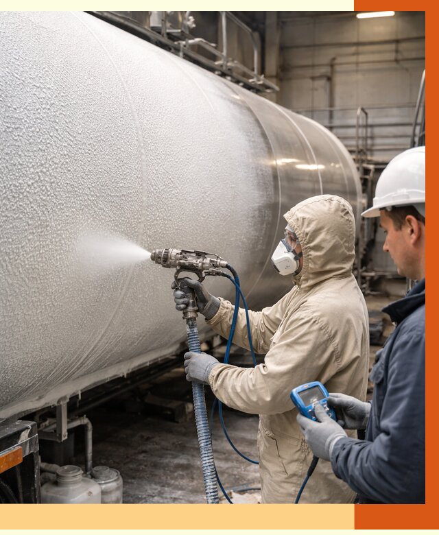 Утепление автоцистерны жидкой теплоизоляцией в Лениногорске от 14964 руб. под ключ | ТепломастерЛнр