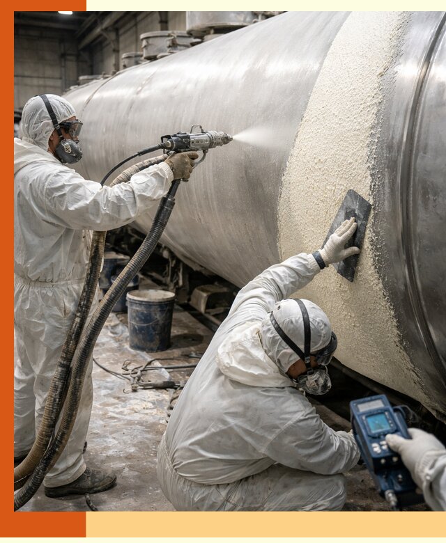 Утепление автоцистерн жидкой теплоизоляцией в Лениногорске