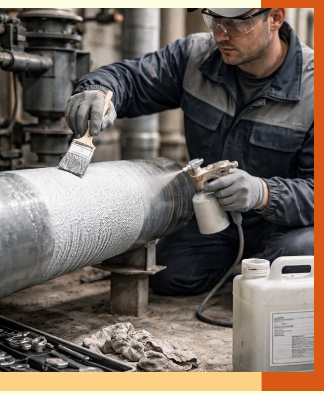 Утепление оборудования жидкой теплоизоляцией в Лениногорске от 4644 руб. | ТепломастерЛнр