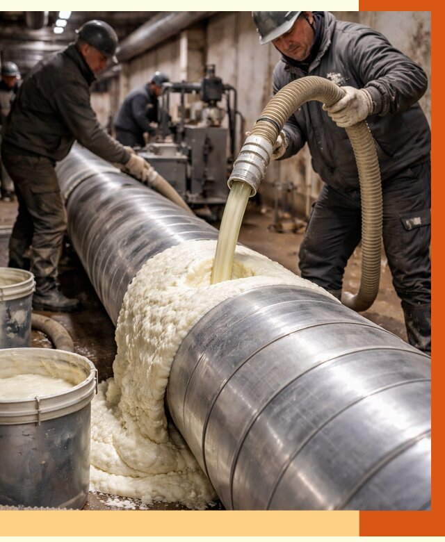 Утепление теплотрассы жидкой теплоизоляцией в Лениногорске от 4334 руб. | ТепломастерЛнр