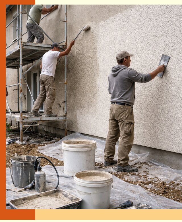 Утепление фасада жидкой пробкой в Лениногорске