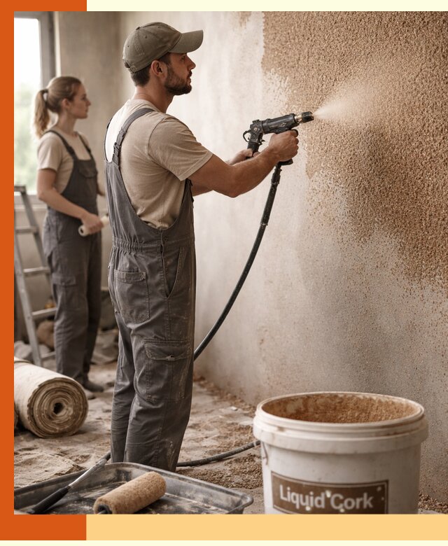 Утепление стен жидкой пробкой в Лениногорске эффективное и долговечное