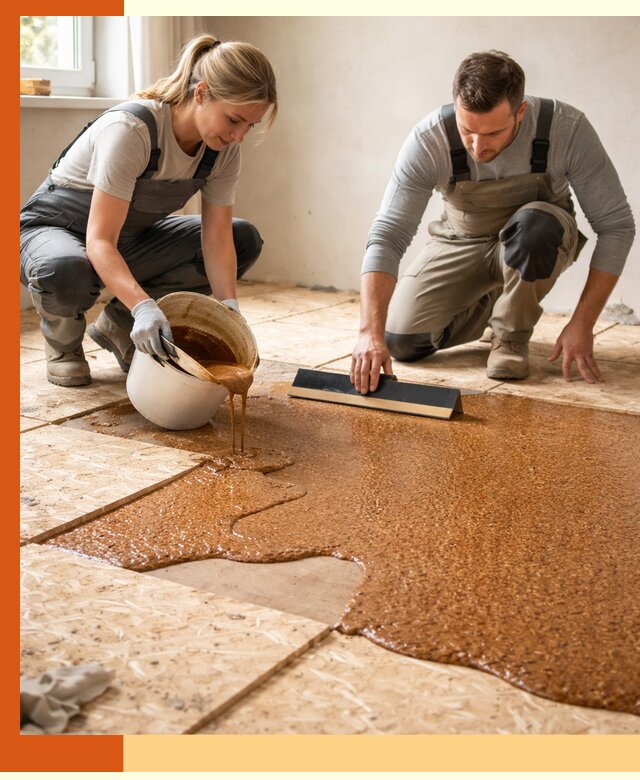 Утепление пола жидкой пробкой в Лениногорске для квартир и домов