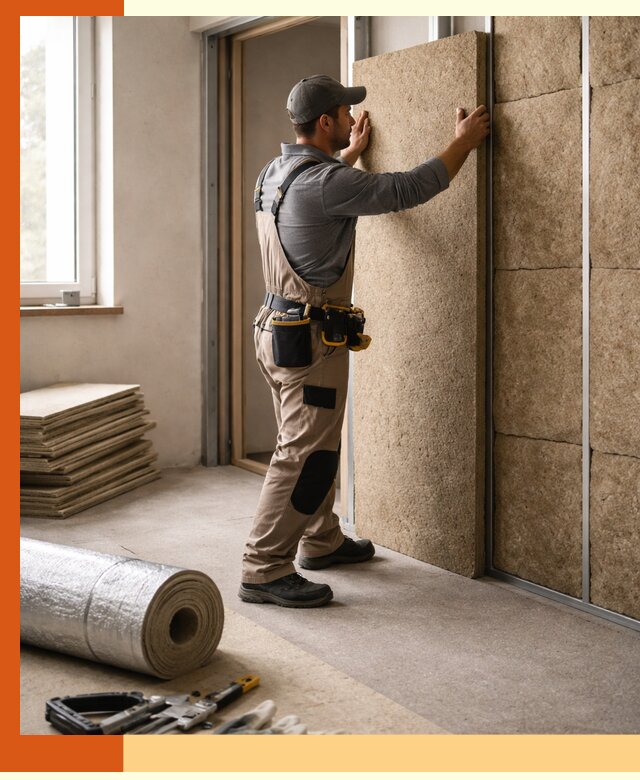 Шумоизоляция дома в Лениногорске — комплексная защита от шума