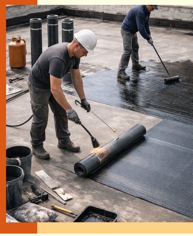 Гидроизоляция кровли в Лениногорске — надежная защита от протечек