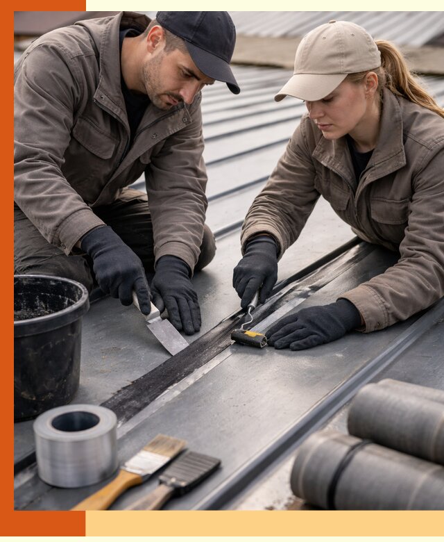 Гидроизоляция фальцевой кровли в Лениногорске качественно и надежно