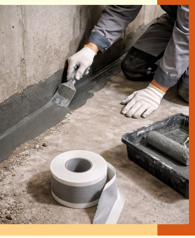 Гидроизоляция швов и герметизация стыков в Лениногорске от 1290 руб. | ТепломастерЛнр