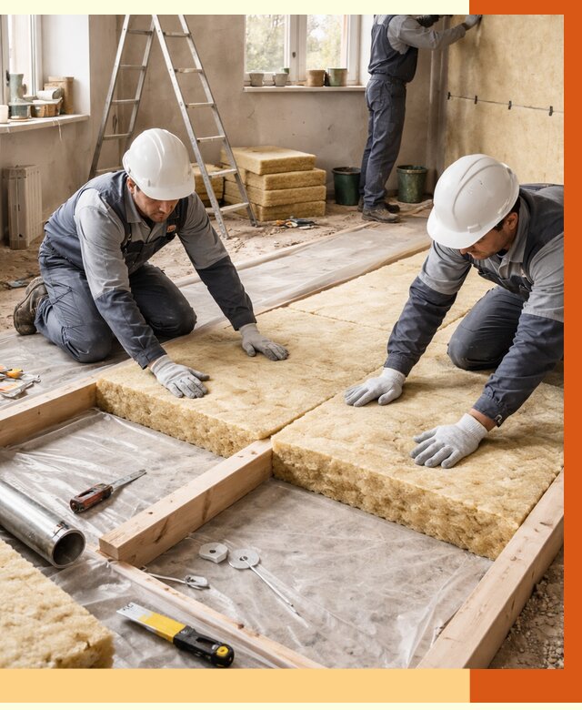 Восстановление теплоизоляции в Лениногорске от 8772 руб. — ремонт утепления под ключ | ТепломастерЛнр